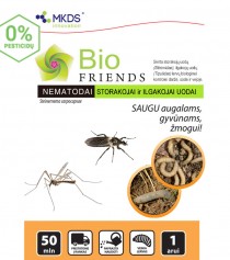 Nematodai STORAKOJŲ IR ILGAKOJŲ UODŲ lervoms (S. carpocapsae) 50mln/1 a